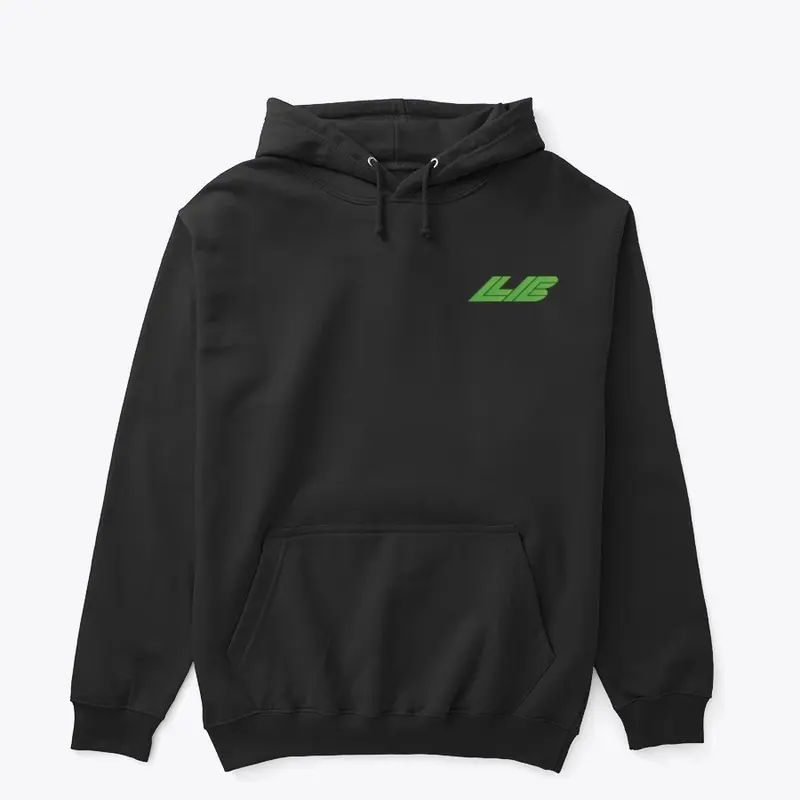 Late Braking Podcast Black Hoodie